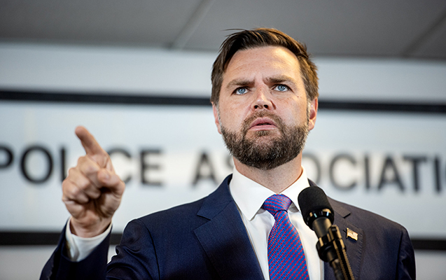 JD Vance in Milwaukee