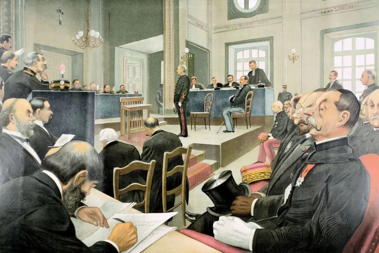 court-martial-illustration-Alfred-Dreyfus-Vanity-Fair-Nov-23-1899