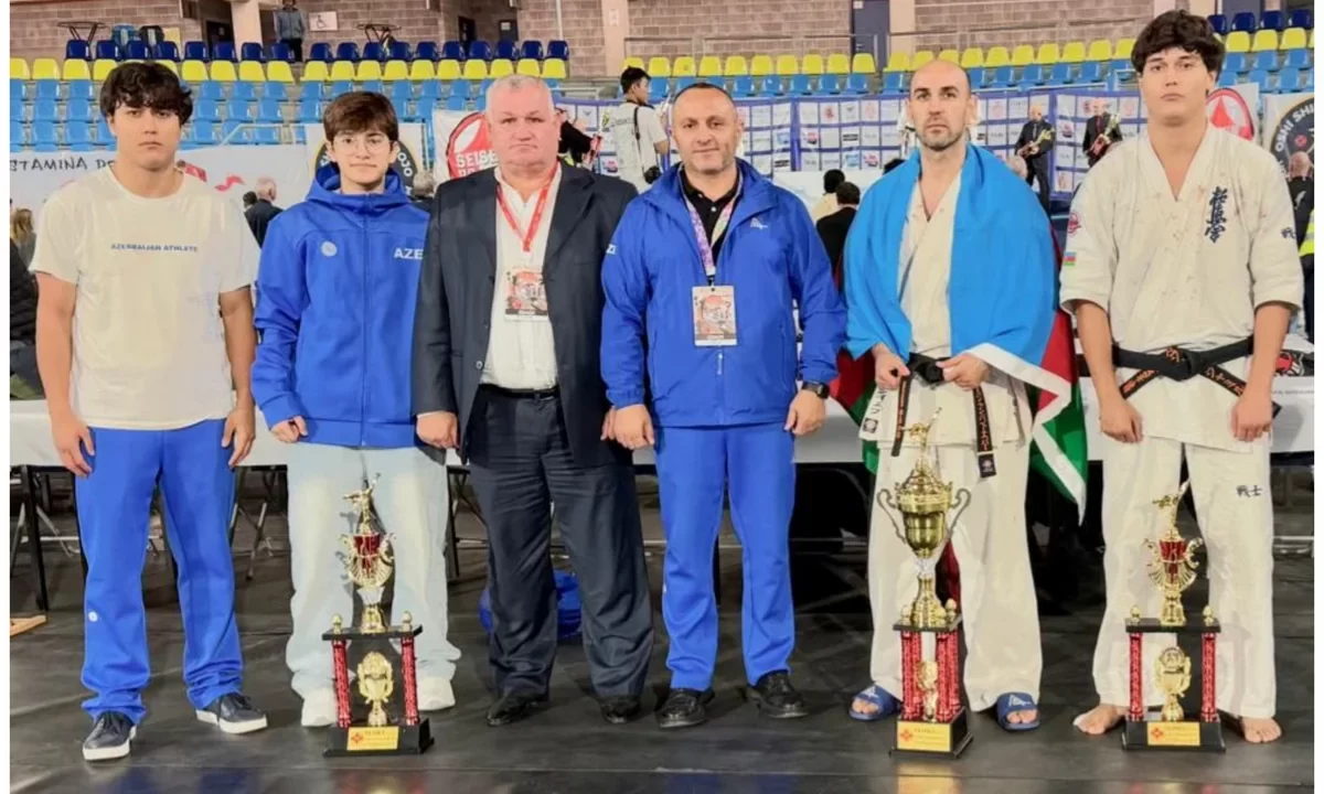 Azərbaycan karateçiləri Belçikada keçirilən Avropa çempionatında üç medal qazanıblar